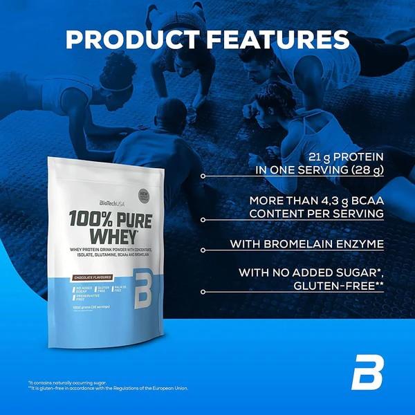 Produktbild Biotech USA 100 Pure Whey (Bourbon-Vanille, 1 Stk., 2270 g)