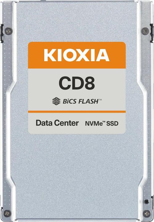 Kioxia KCD8 series - SSD - 15360 Go - interne - 2.5" - U.2 PCIe 4.0 x4 (NVMe) (15360 Go, 2.5")