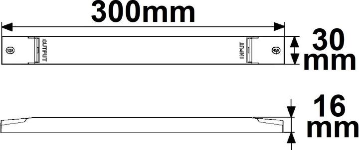 Immagine prodotto Isoled Trasformatore LED PWM 24V/DC, 0-30W, ultrasottile, dimmerabile Push/DALI-2, SELV