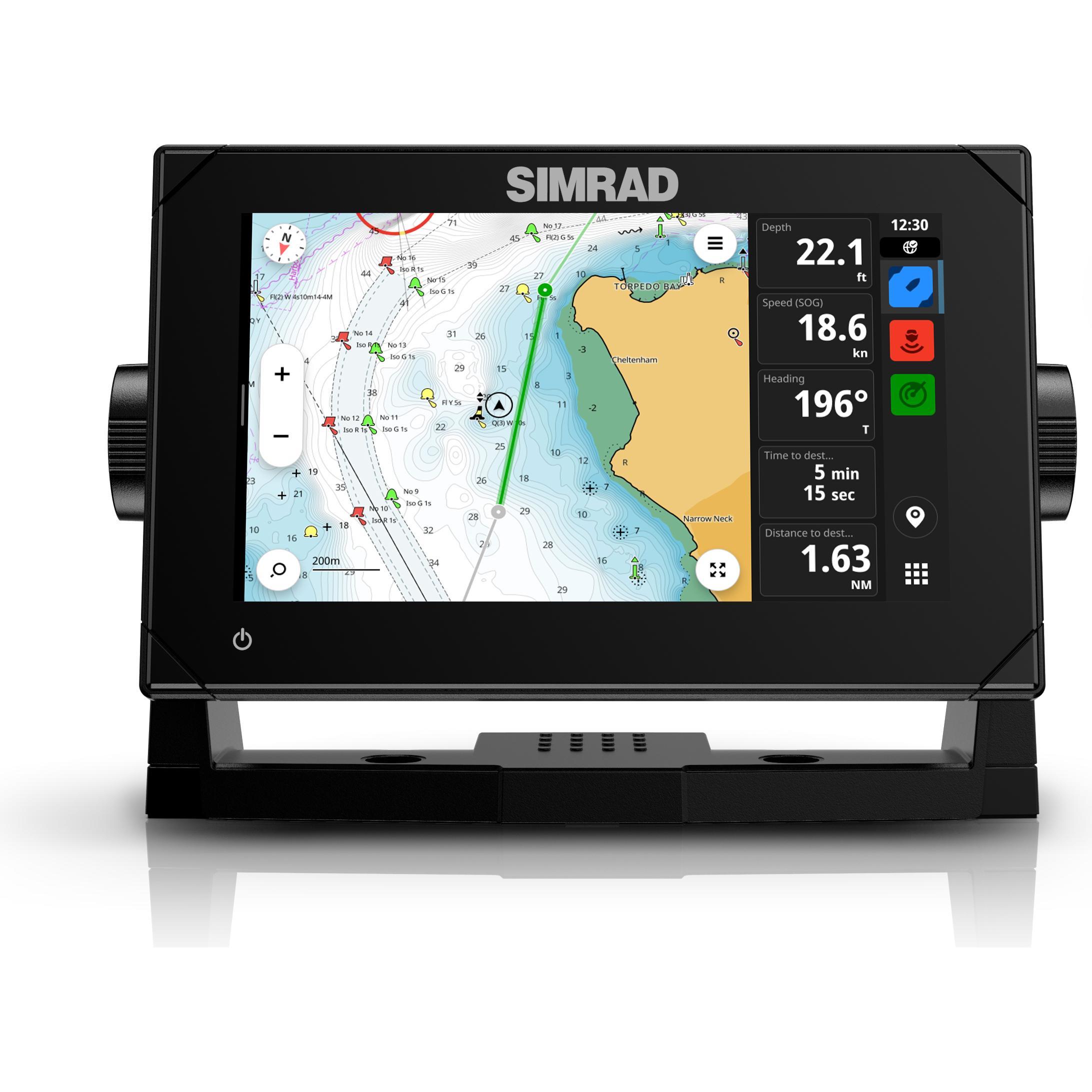 Simrad, Fahrzeug Navigation, NSX Multi Function Display (7")