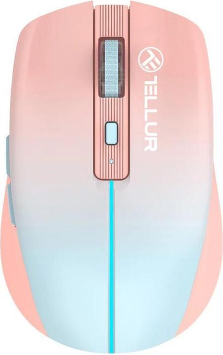 Actual product image Tellur Computer mouse Silent Click Wireless Mouse Orange (Wireless)