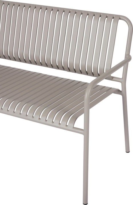 Produktbild Schou Gartenbank STELLA, flint grey 140x56cm