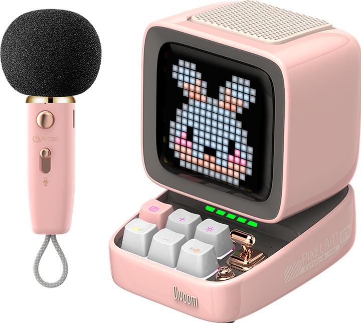 Produktbild Divoom Ditoo-5M pink (8 h)