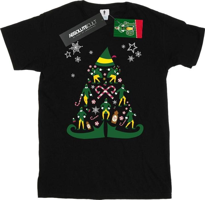 Produktbild Elf Christmas Tree TShirt (S)
