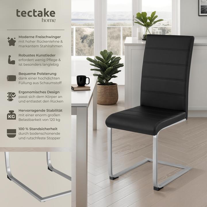 Image du produit tectake 2x Schwingstuhl