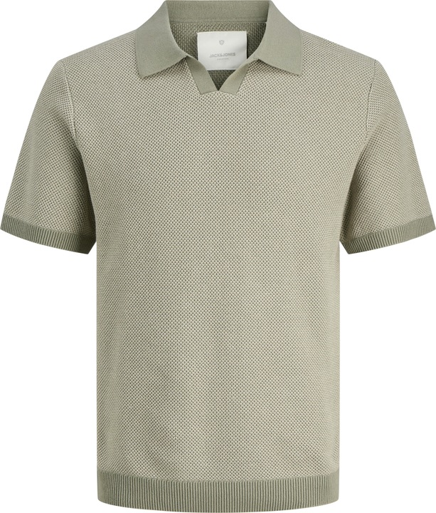 Actual product image Jack & Jones Jprcceaston Knit Split Neck Ss Sn (M)