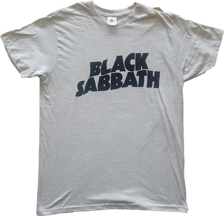 Actual product image Black Sabbath Black Wavy Logo (M)