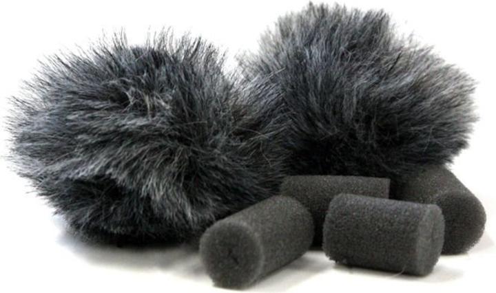 Rycote Grey Lavalier Windjammer pair (Skins)