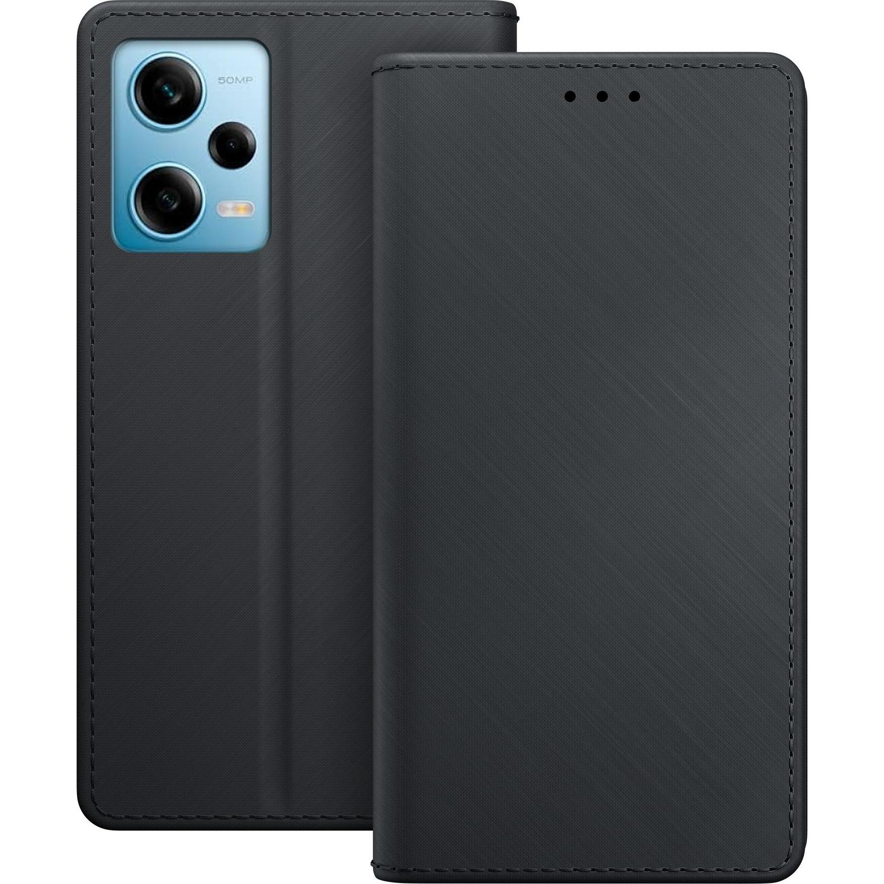 3Mk Nero Redmi Note 12 Pro - Custodia A Portafoglio (Xiaomi Redmi Note 12 Pro), Cover Smartphone,