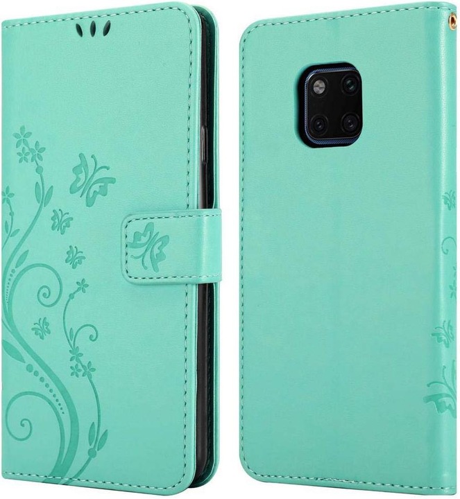 Produktbild Cadorabo Flower Book Cover (Huawei Mate 20 Pro)