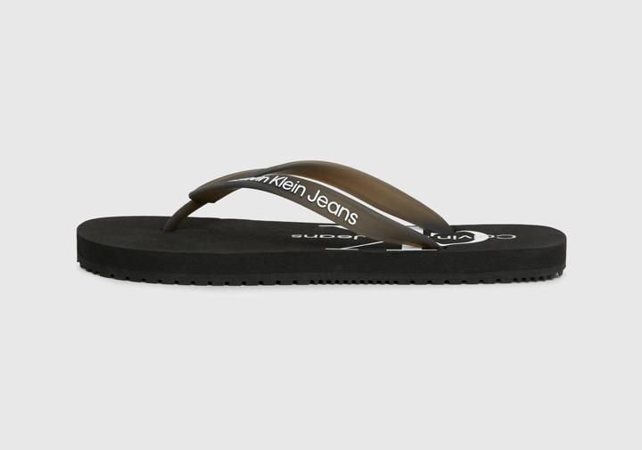 Actual product image Calvin Klein Ladies' beach sandal Monologo (36)