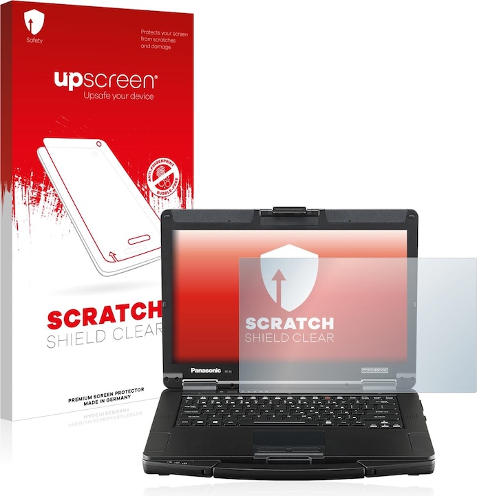 Actual product image upscreen Scratch Shield Protector (1 Piece, Panasonic Toughbook FZ-55 Touch)