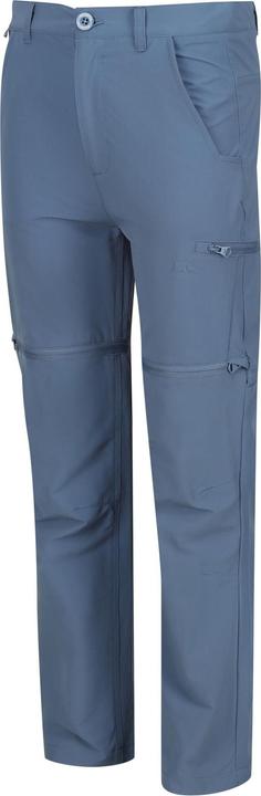 Actual product image Regatta Childrens/Kids Highton Stretch Zip-Off Walking Trousers (116)