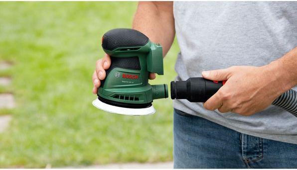 Actual product image Bosch Home & Garden Exzenterschleifer EasyOrbit 18V-10, 1x2,0Ah (Eccentric grinder)