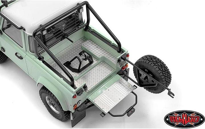 Immagine prodotto Rc4Wd Modello Checker Plate Targa di diamante posteriore 2015 Land Rover