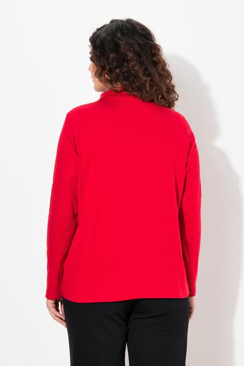 Image du produit Ulla Popken T-shirt à manches longues et col roulé, coupe Classic Fit (46, 48)