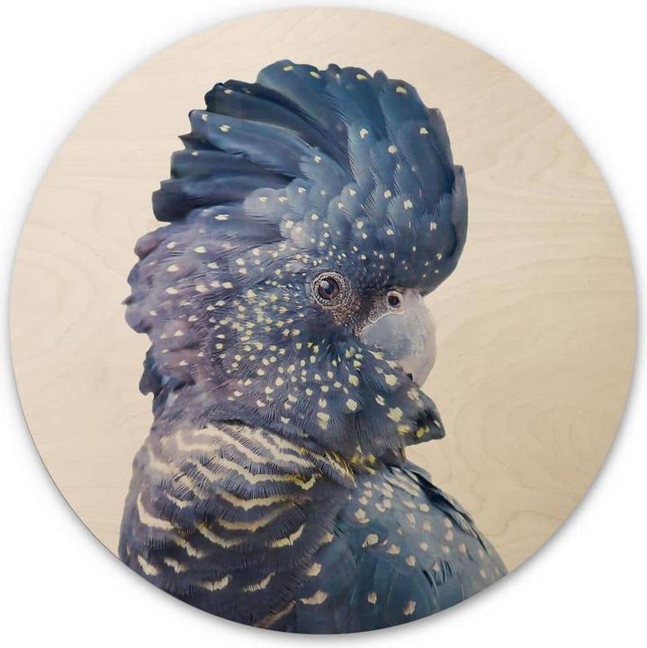 Actual product image Trenddeko Blue cockatoo (Ø 45 cm)