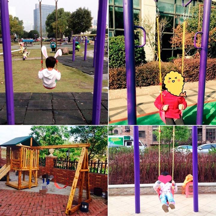 Actual product image Extsud Elastische Kinderschaukel für Outdoor-Spielspass