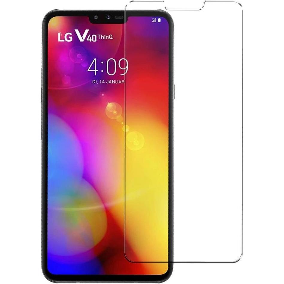 Screenguard LG V40 ThinQ Pellicola protettiva in vetro Design amichevole (1 pz., LG V40 ThinQ), Pellicola protettiva smartphone, Trasparente