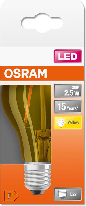 Produktbild Osram Led Star Décor Classic A (E27, 2.50 W, 235 lm, 1 x, F)