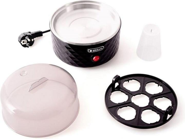 Actual product image Eldom EM101C Egg boiler EGGO 1-7 eggs 380 W adjustable cooking hardness