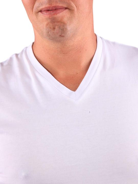 Produktbild Olymp 2-Pack Level Five T-Shirt V-Neck white (XL)