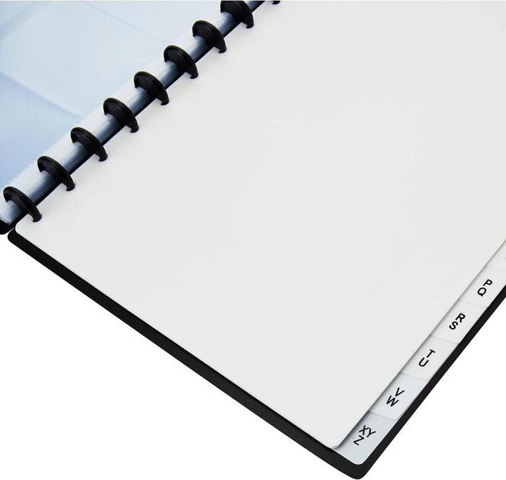 Immagine prodotto Exacompta Libro per biglietti da visita A4 per 192 biglietti da visita, nero (24,5 x 31 cm)