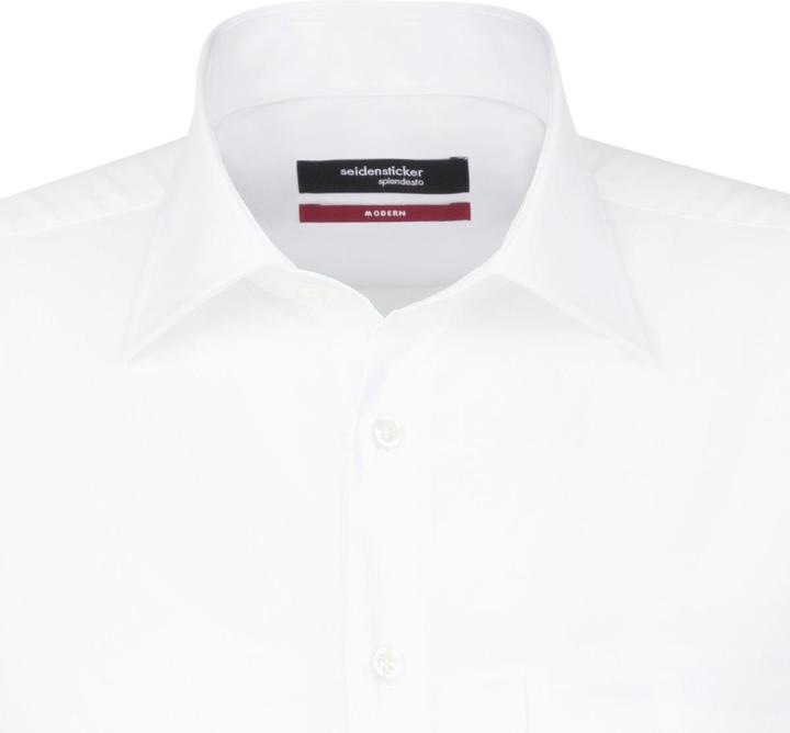 Immagine prodotto Seidensticker Camicia Modern Fit Kent ELA bianca non stirata (42)