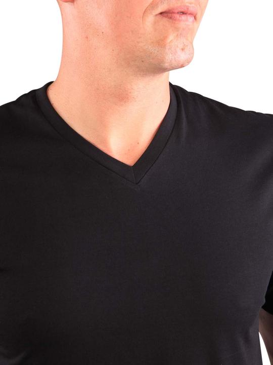 Produktbild Olymp 2-Pack Level Five T-Shirt V-Neck black (L)