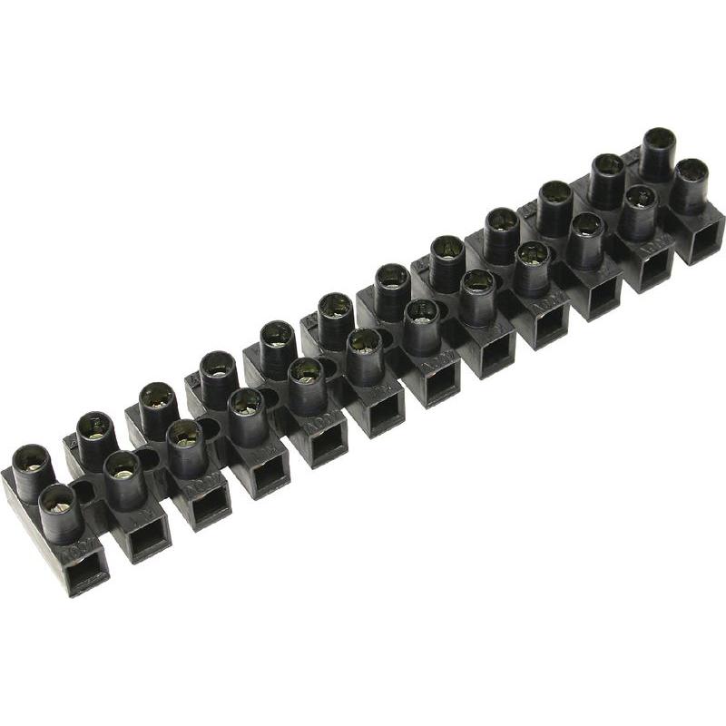 Steffen, Kabelverbindung, Reihenklemme 0,75mm2 - 4mm2 schwarz