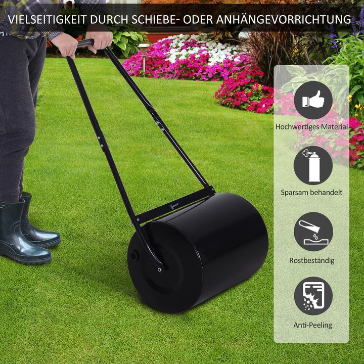 Actual product image Outsunny Lawn roller with U-handle