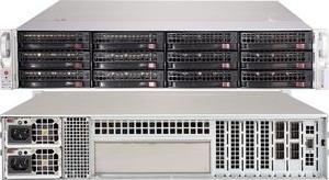 Actual product image Supermicro CSE-826SE1C-R1K02JBOD network chassis