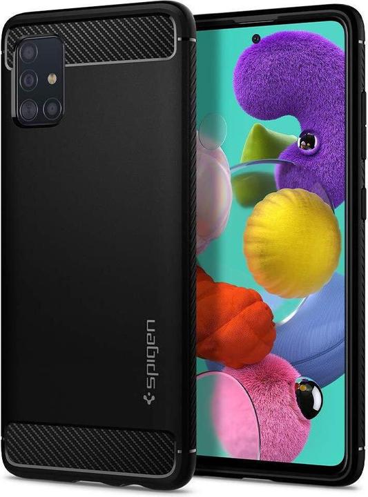 Actual product image Spigen rugged army (Samsung Galaxy A51)