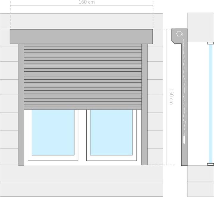 Produktbild vidaXL Helin (160 x 150 cm)