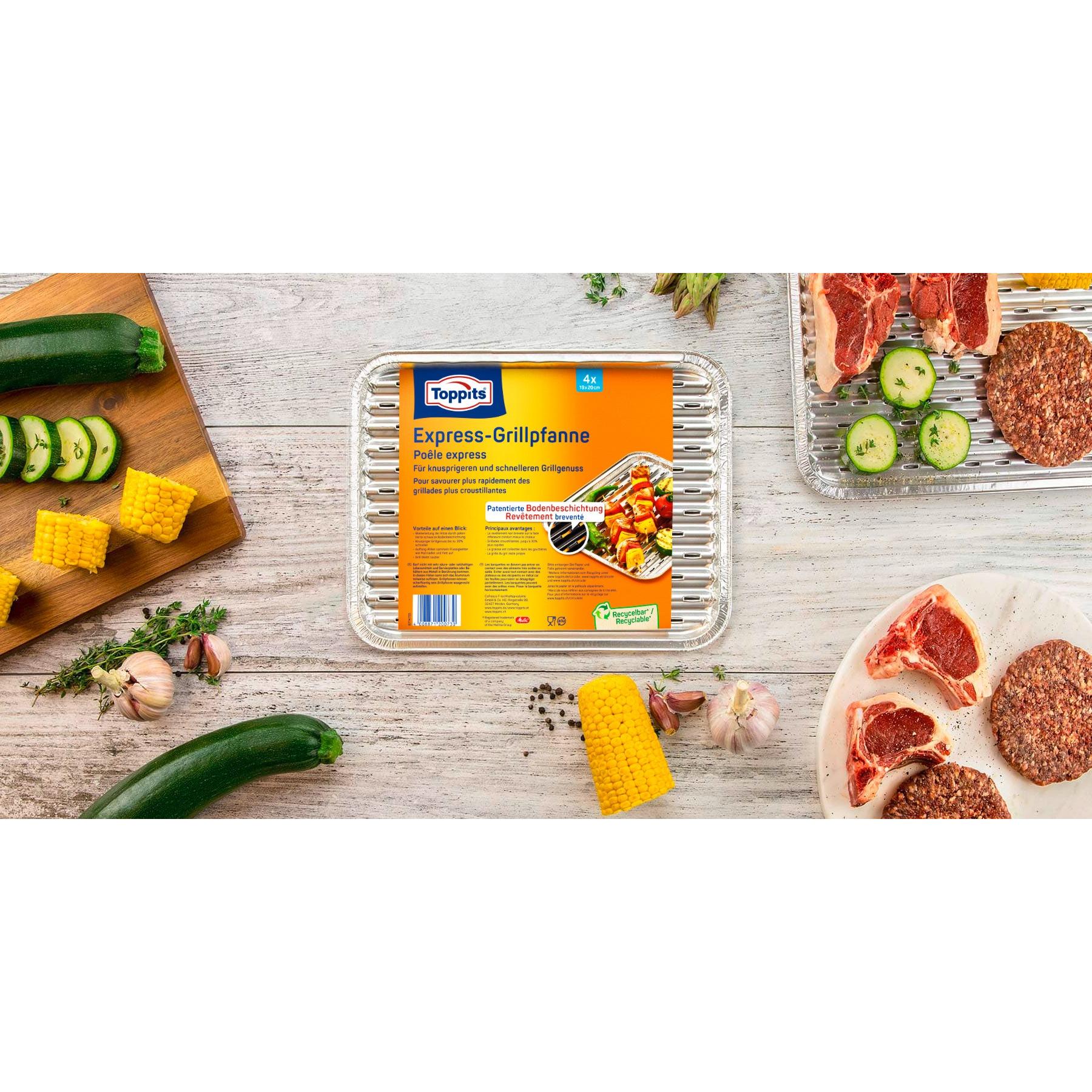 Thumbnail - Toppits, Grillgeschirr, Express-Grillpfanne