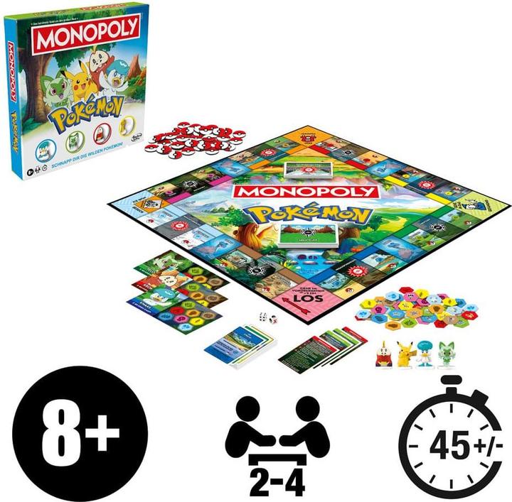 Produktbild Hasbro Gaming Monopoly Pokemon (Deutsch)