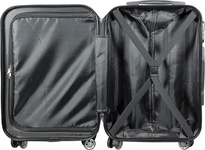Actual product image Trendyshop365 Handgepäck Hartschalen-Reisekoffer Fly The World (36 l)