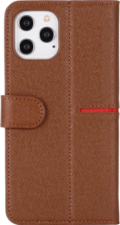 Image du produit Gebei Fourre Yaqi séries luxe en cuir véritable, porte-cartes, support vidéo (Realme 12 Pro+, Apple iPhone 12)