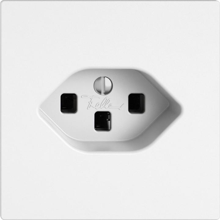 Produktbild Feller Steckdose, 1xT23 16A, Edizio.Liv