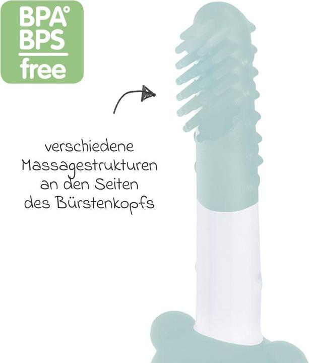 Produktbild MAM Zahnpflege Massage-Zahnbürste Massaging Brush - Min (Weich, 1 x)