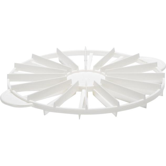 Patisse Teigschaber Karten 2-teilig 15x11 cm, Cake Design Utensilien, Weiss