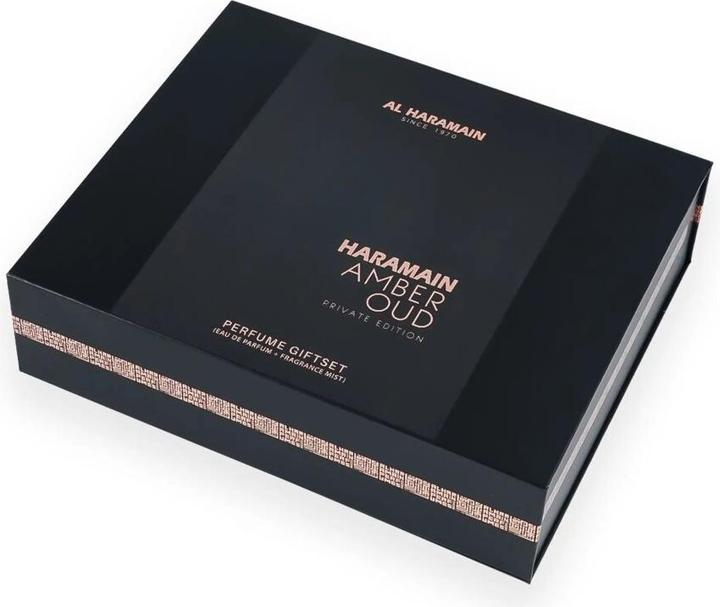 Productafbeelding Al Haramain Amber Oud Private Edition EDP 75 ml+EDP 30 ml+Duschgel 250 ml (Parfum set)