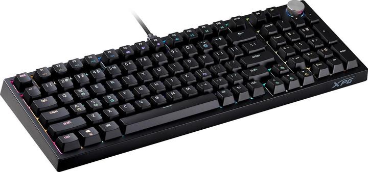 Actual product image Adata Gaming keyboard XPG SORCERER (US Layout) black retail (US, Cable)