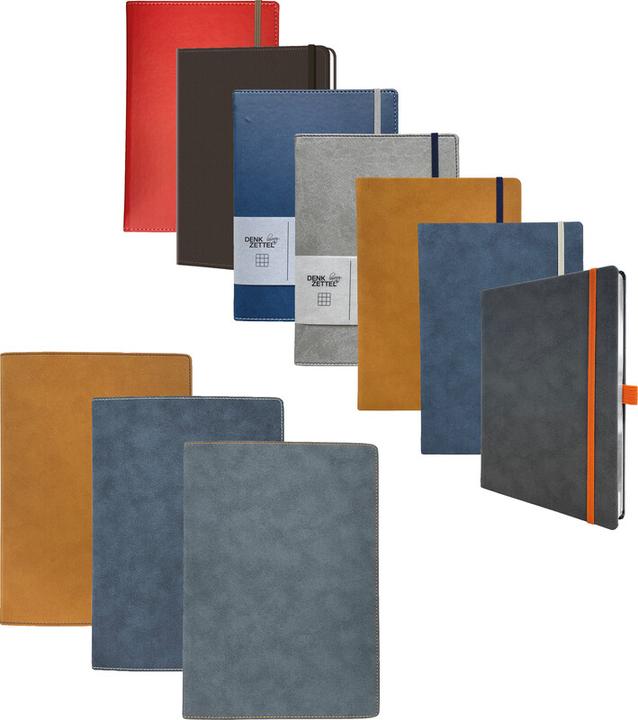 Produktbild Denkzettel Notizbuch Luxury Hardcover (A5, Kariert, Harter Einband)