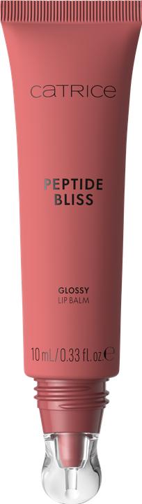 Actual product image Catrice Peptide Bliss Glossy Lip Balm (#8F403F)