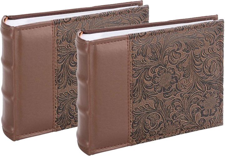 Victoria Album B 10x15/100M Flower-4, brown 2 pcs. (10 x 15 cm)