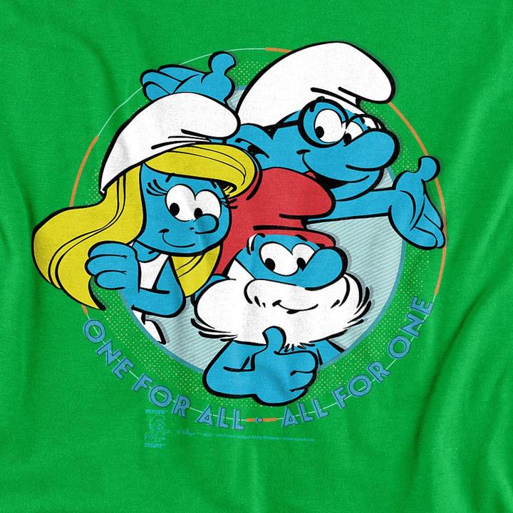 Produktbild The Smurfs All For One TShirt (S)