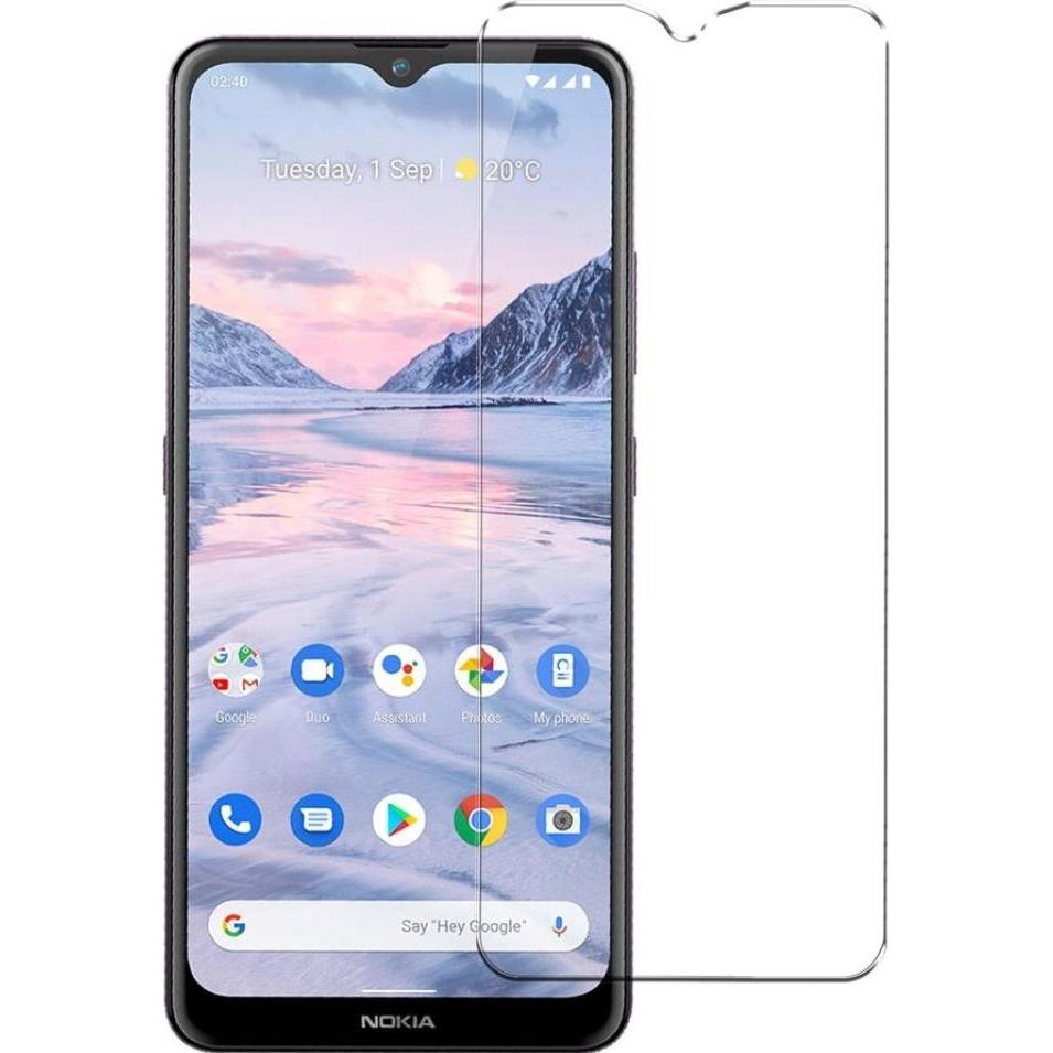 Screenguard Nokia 2.4 Panzerglas Schutzfolie Case Friendly Design (Nokia 2.4), Smartphone Schutzfolie, Transparent