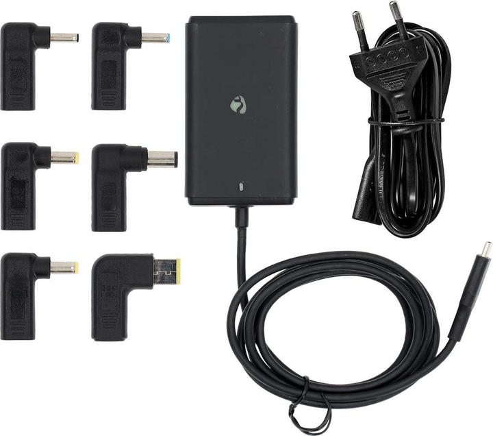 Produktbild Nedis Notebook Adapter | GaN | 65 W | 5 / 9 / 12 / 15 / 20 V DC | 2.4 / 3.0 / 3.25 A | Benutzt für: (65 W)