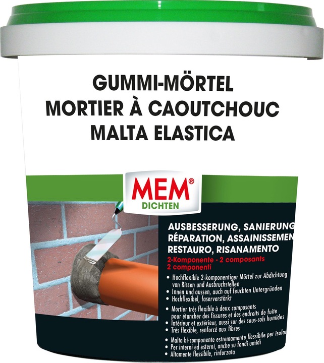 MEM Gummi Mörtel 1Kg